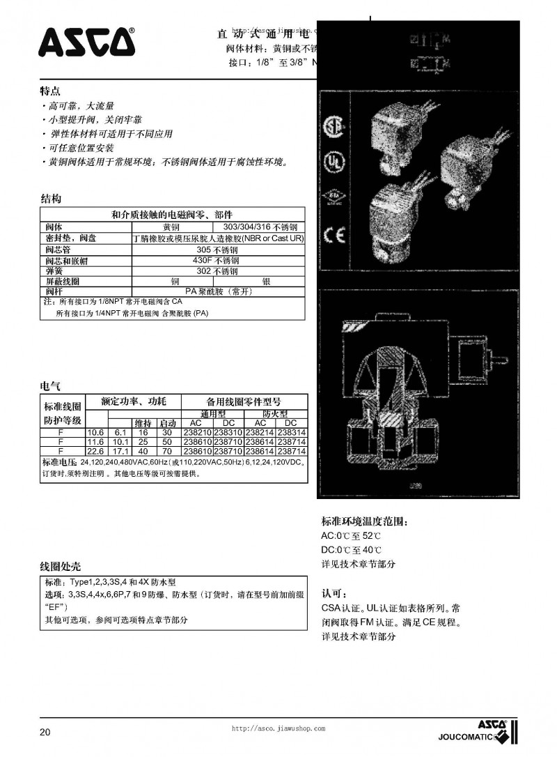ASCO電磁閥選型樣本_頁(yè)面_21